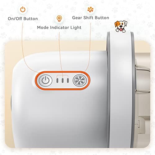 Afloia Dog Grooming Kit – Vacuum, Clippers, Nail Trimmer & 6 Tools