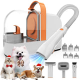 ubrobo Dog Grooming Vacuum Kit – 12,000Pa Vacuum, Clippers & Shedding Brush (PG10)