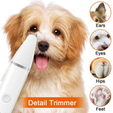 Veeconn Dog Clippers Grooming Kit – Low Noise, Rechargeable Nail Grinder & Paw Trimmer