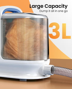 oneisall 13000Pa Dog Grooming Vacuum & Clippers Kit with 7 Tools