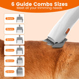 ubrobo Dog Grooming Vacuum Kit – 12,000Pa Vacuum, Clippers & Shedding Brush (PG10)