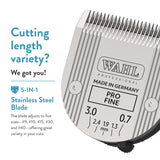 WAHL 5-in-1 Adjustable Blade Pet Clippers – Arco, Bravura, and More